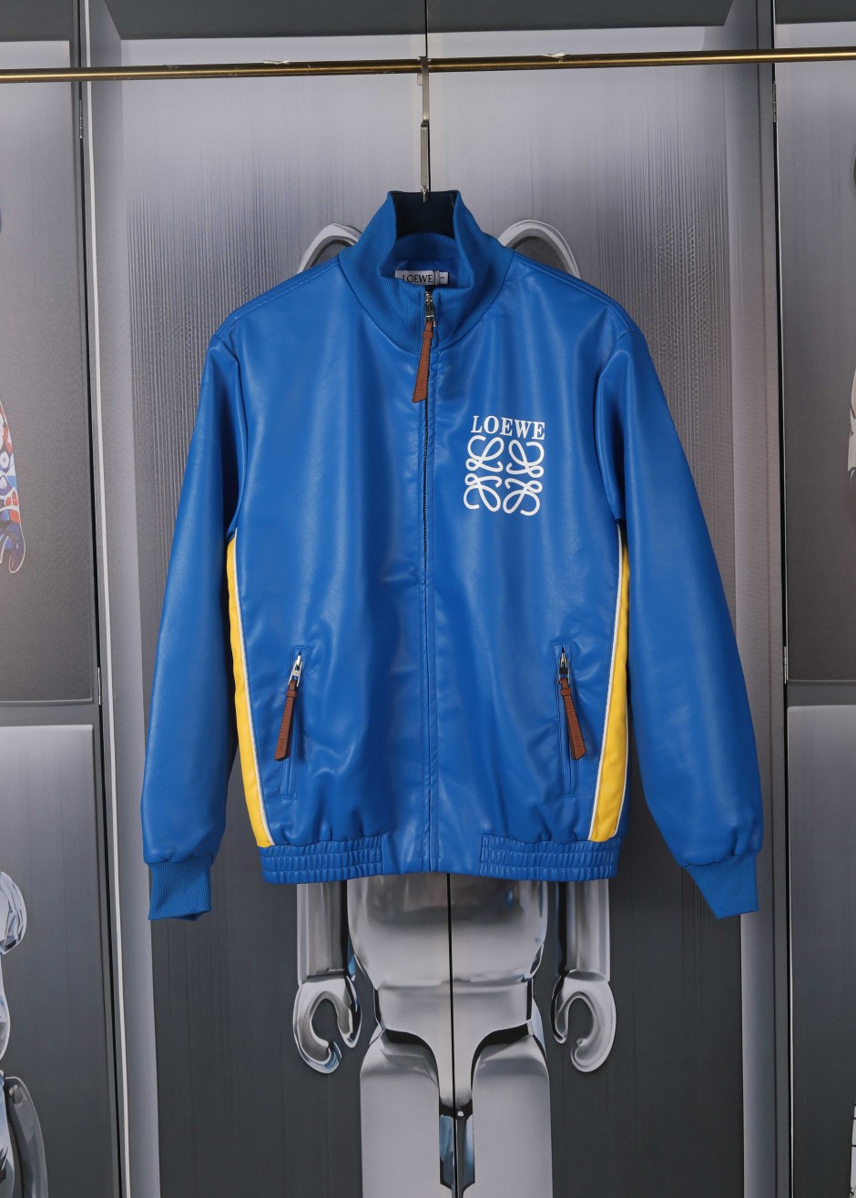 Han Loewe 2024 Twilight Zipper Bag: High-Quality Leather, Bilateral Orange Collage, Black, Sizes XS-L - 图片 2