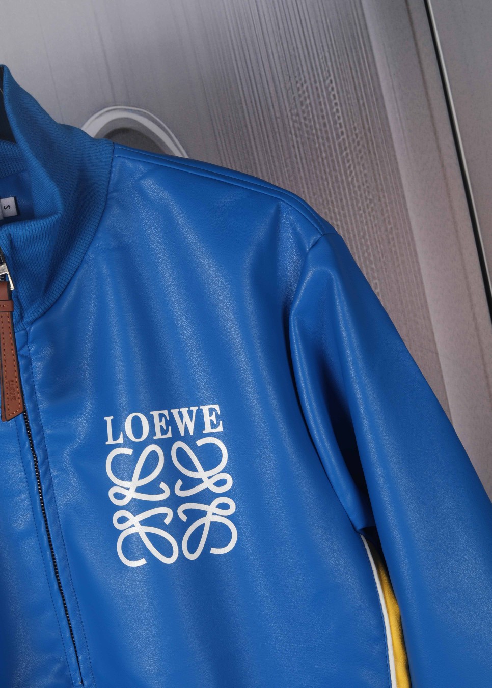 Han Loewe 2024 Twilight Zipper Bag: High-Quality Leather, Bilateral Orange Collage, Black, Sizes XS-L - 图片 8