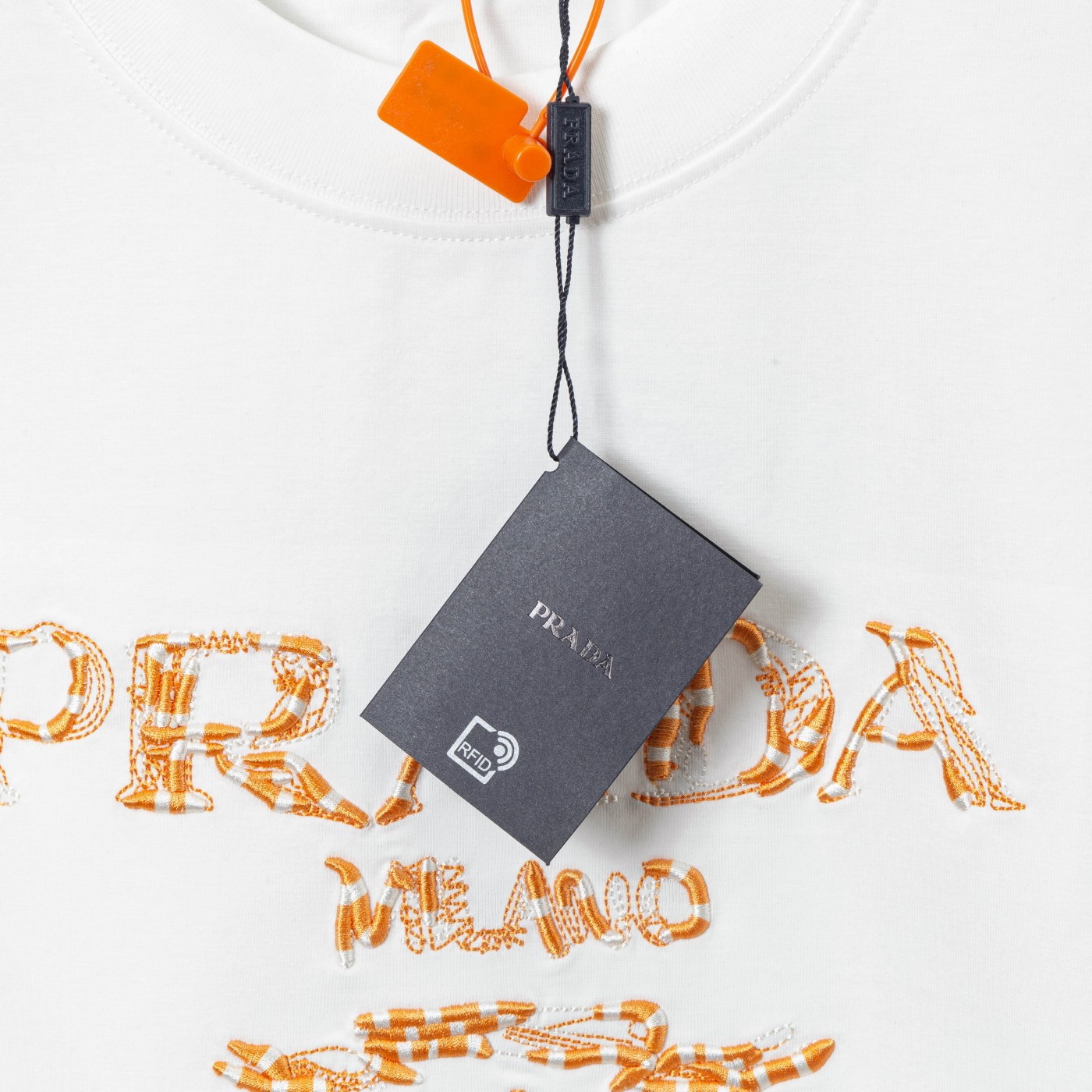 New Prada Embroidered Short Sleeve Shirt: High-Quality Cotton, Imported Embroidery, Limited Editions - 图片 6