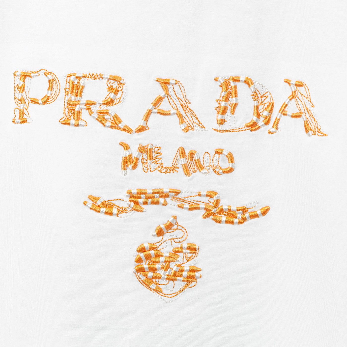 New Prada Embroidered Short Sleeve Shirt: High-Quality Cotton, Imported Embroidery, Limited Editions - 图片 7