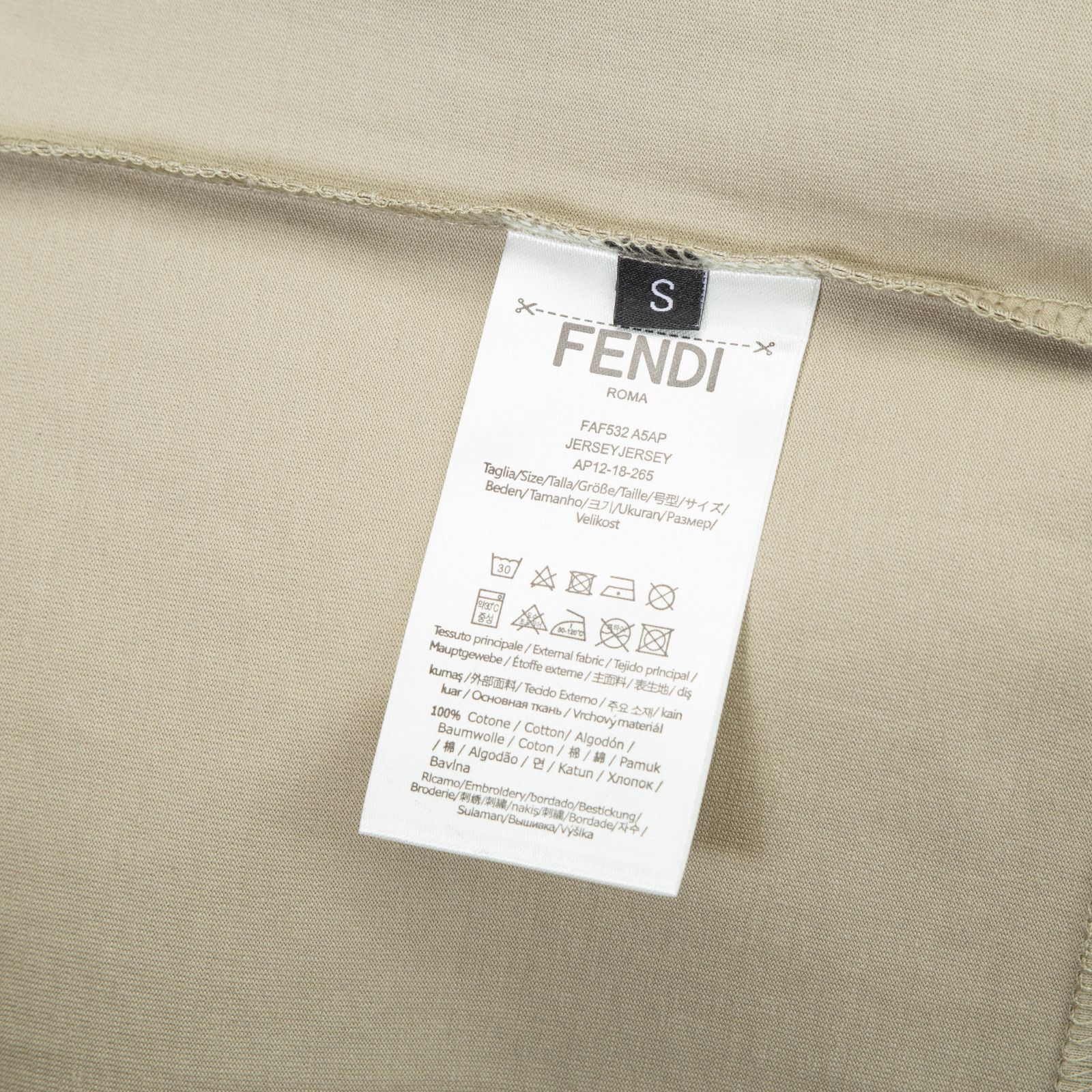 FENDI  T恤服装,男,fendi 9