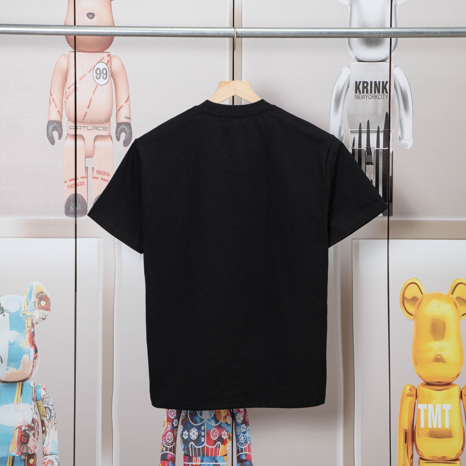 FENDI New Embroidery Leisure Short Sleeves in Black, White, Khaki (F815) - 图片 2
