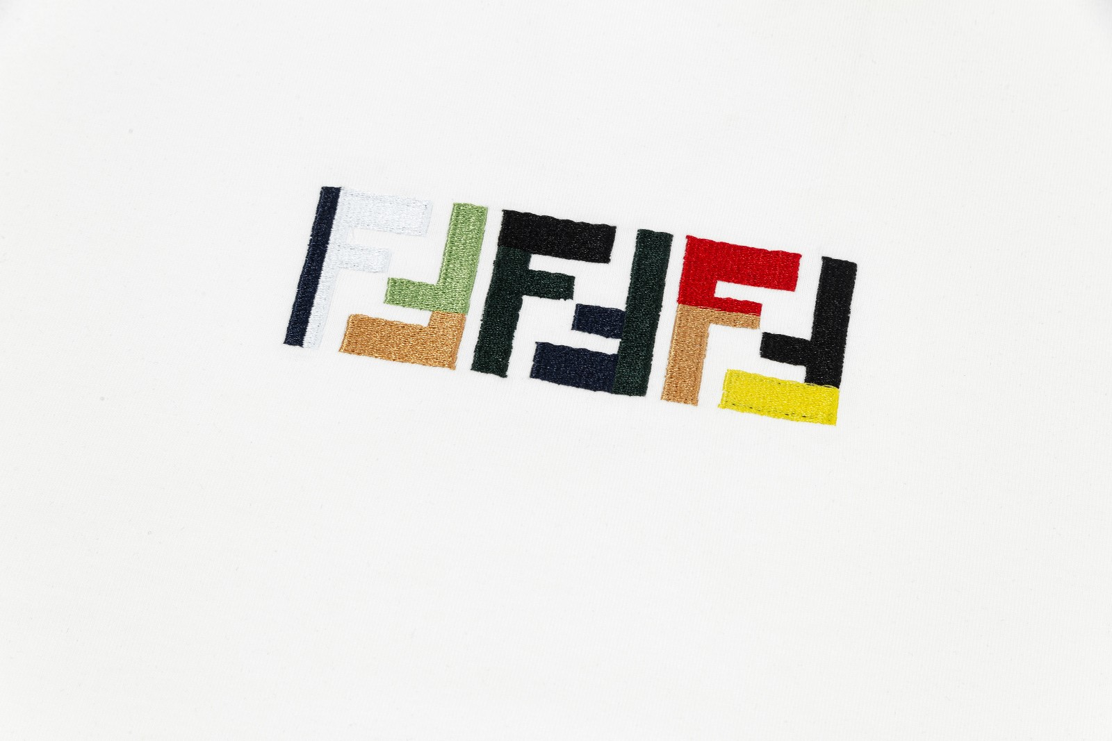 Fendi Men's Embroidered Logo T-Shirt | Spring/Summer Collection | F812 7 a1739810125775 7160