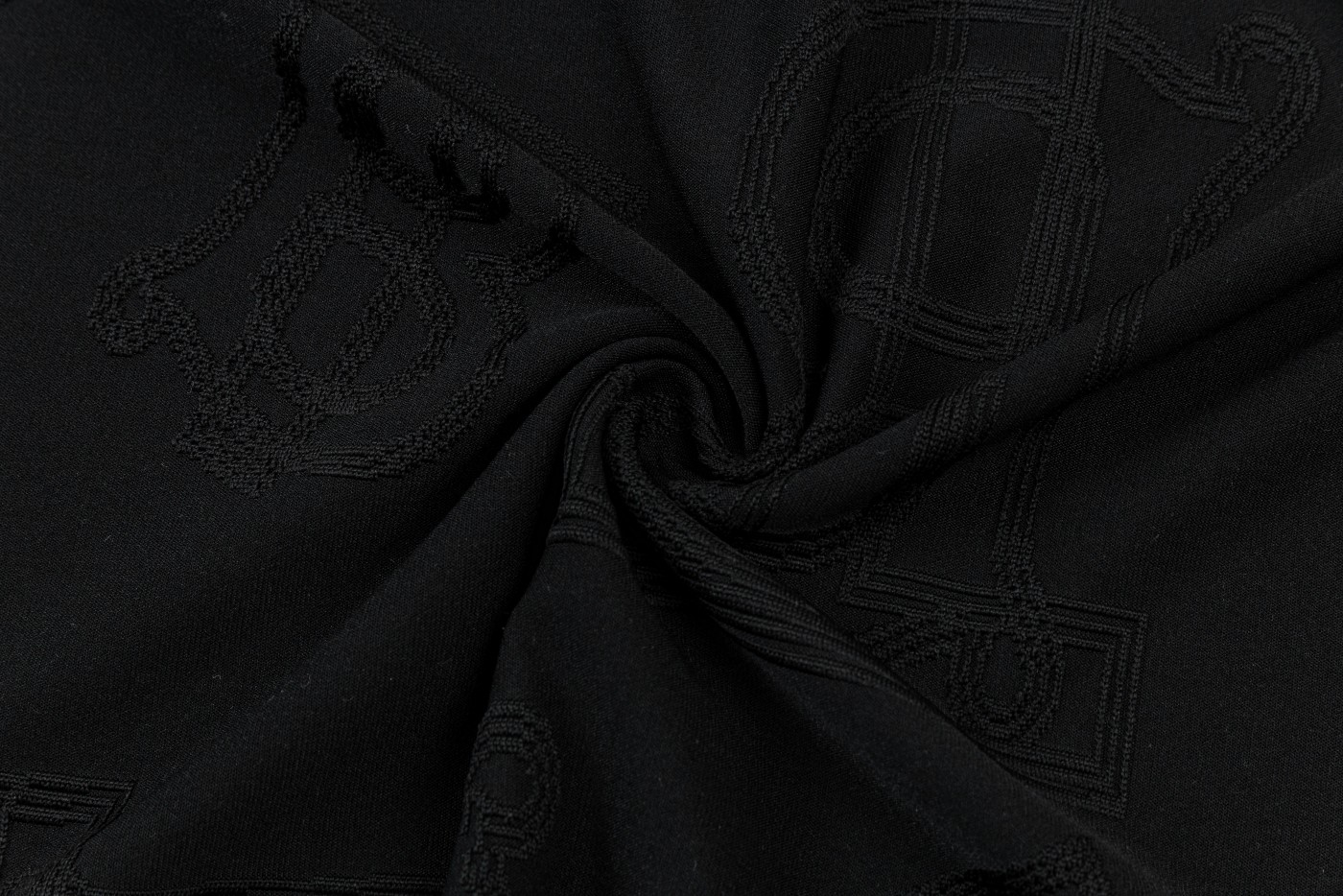 Burberry Men's Black Jacquard Cotton Polo Shirt | Short Sleeve, Classic Fit 9 a1740436582956 4665