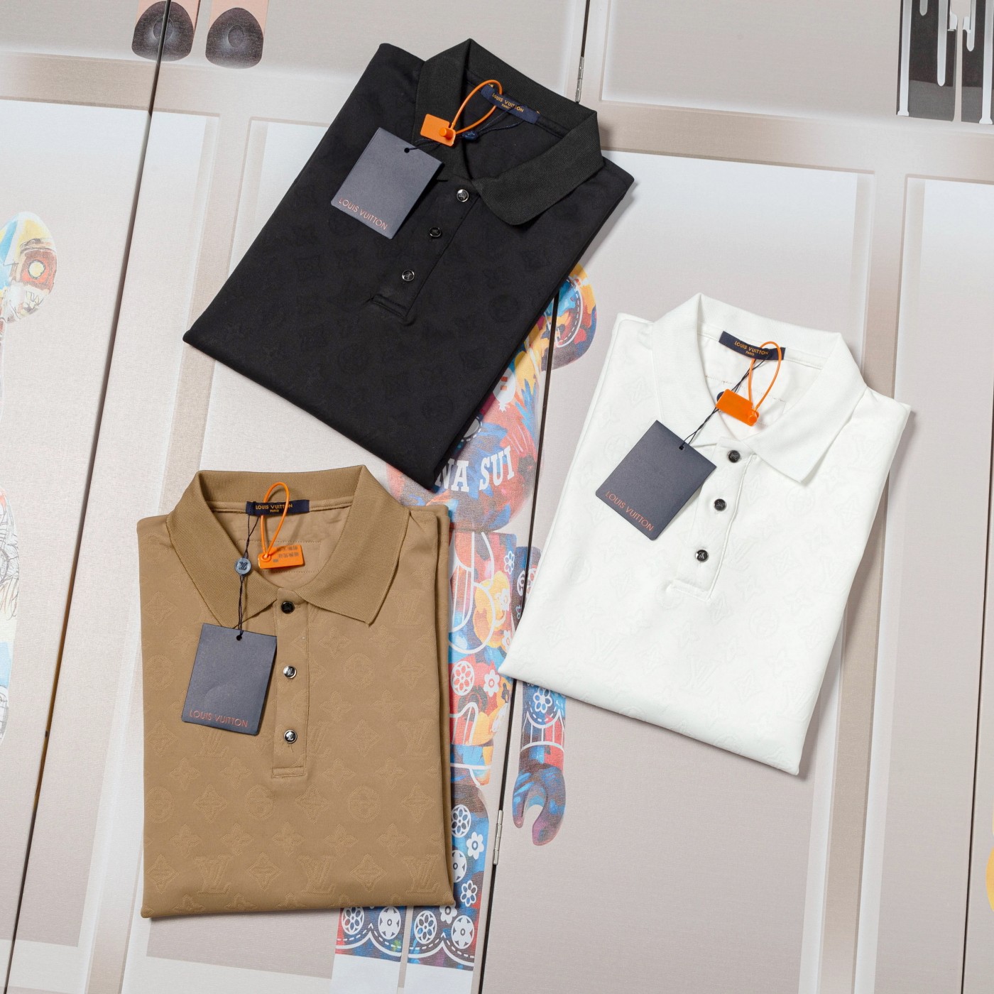 Louis Vuitton Men's Spring/Summer Polo Shirt - Classic Monogram Design 4 a1740437291285 4006