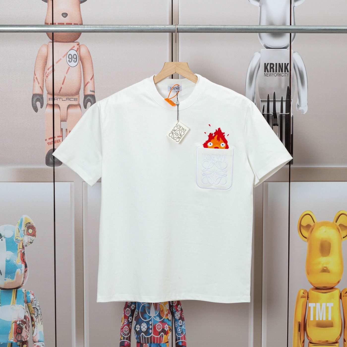 Loewe Embroidered Pocket Short Sleeve T-Shirt - Stylish Comfort & Quality 2 a1740508578265 5701