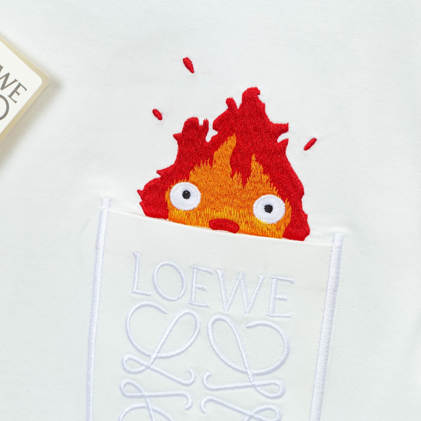 Loewe Embroidered Pocket Short Sleeve T-Shirt - Stylish Comfort & Quality 7 a1740508578319 8701