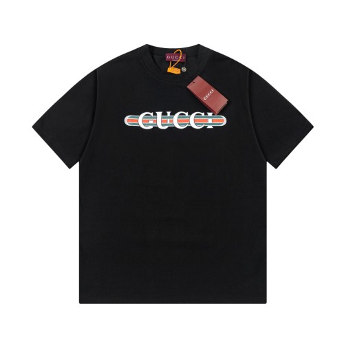 Camiseta Clásica con Estampado Gucci para Hombre - Comodidad y Estilo 1 Camiseta Clásica con Estampado Gucci para Hombre - Comodidad y Estilo