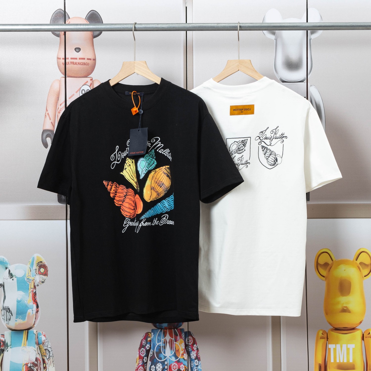 Louis Vuitton Spring/Summer Printed Short Sleeve T-Shirt, High Quality Cotton 5 a1740871161794 1064