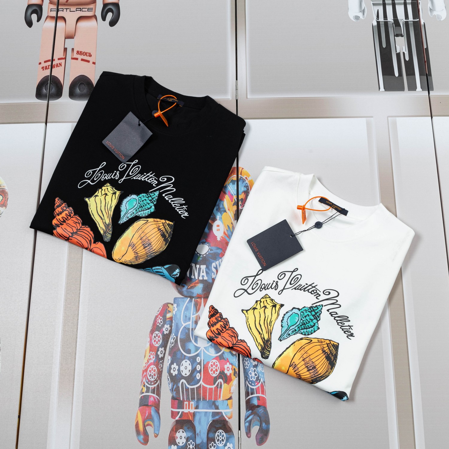 Louis Vuitton Spring/Summer Printed Short Sleeve T-Shirt, High Quality Cotton 4 a1740871161825 4234