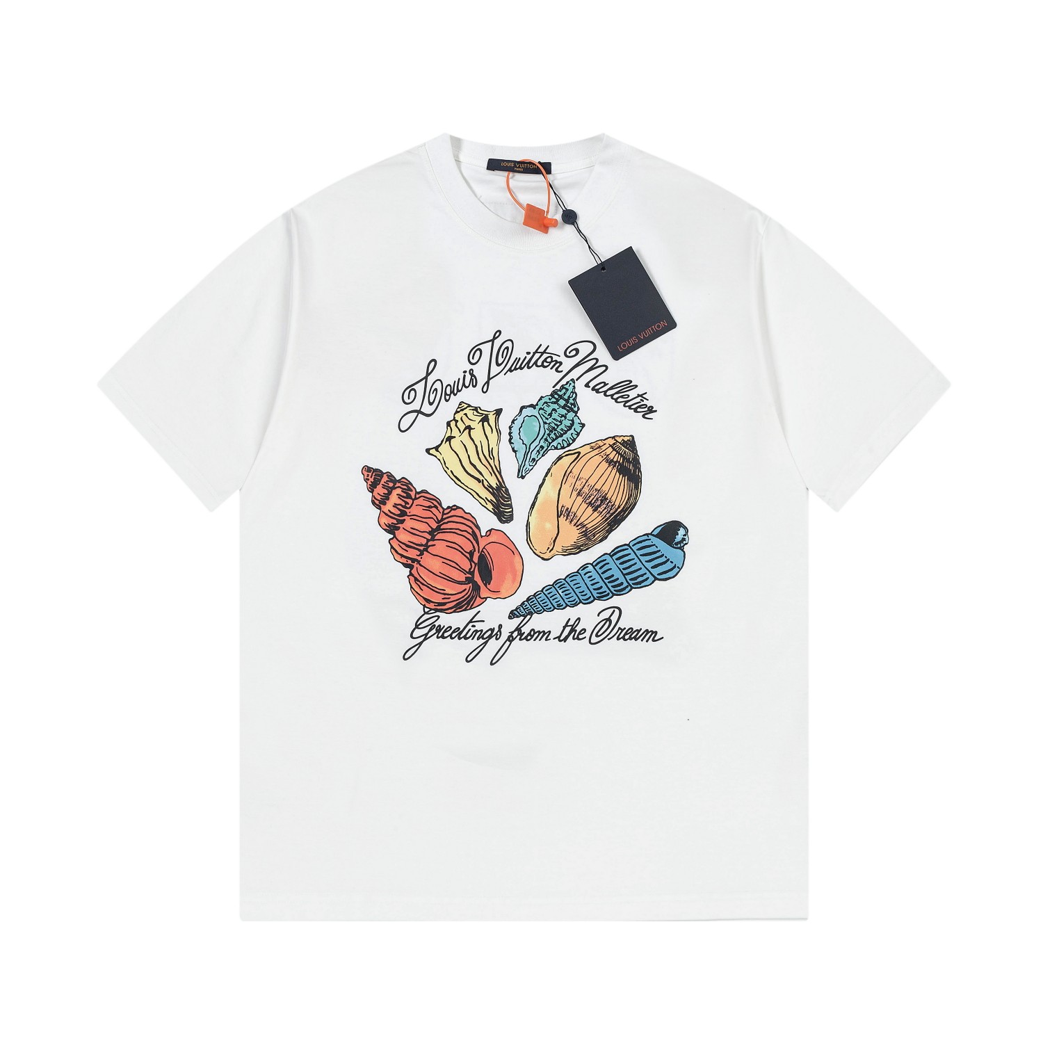 Louis Vuitton Spring/Summer Printed Short Sleeve T-Shirt - Unisex Style 2 a1740871398202 4784