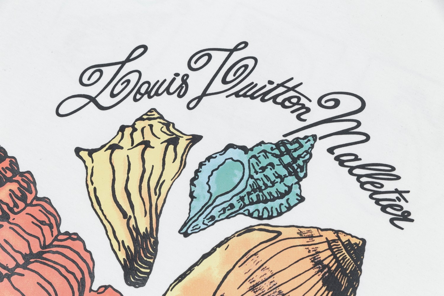 Louis Vuitton Spring/Summer Printed Short Sleeve T-Shirt - Unisex Style 6 a1740871398229 4180