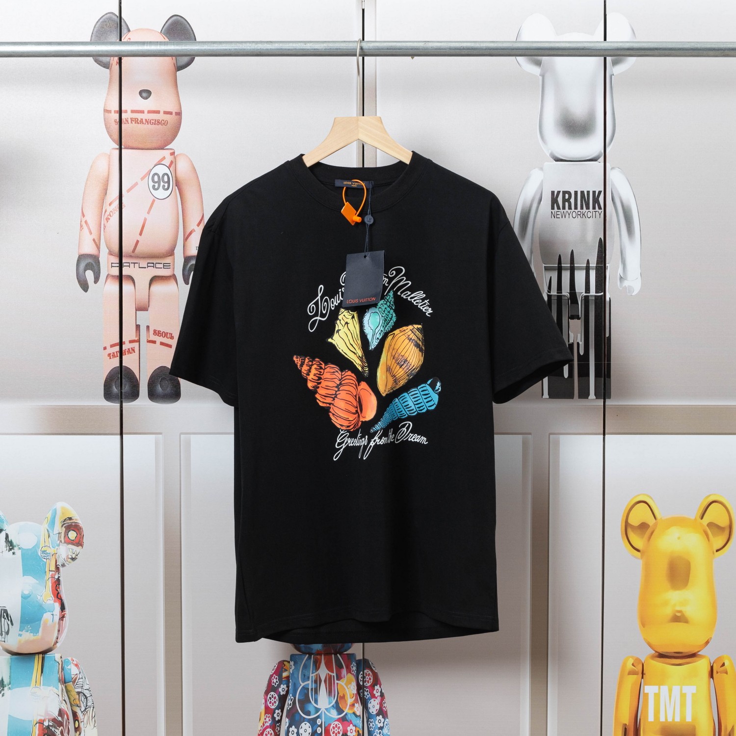 Louis Vuitton Spring/Summer Printed Short Sleeve T-Shirt, High Quality Cotton 2 a1740871642156 6073