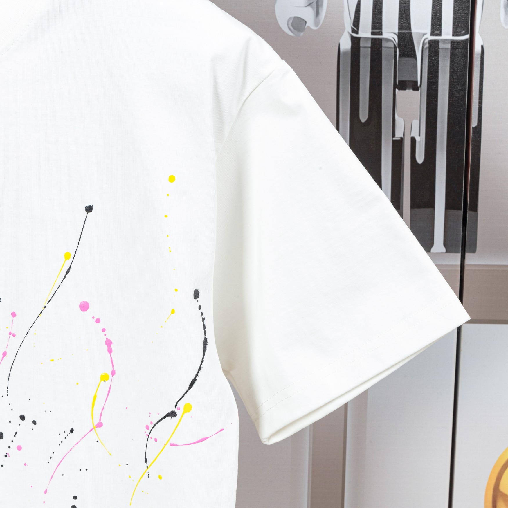 CHANEL 手绘涂鸦系列 短袖T恤服装,男,女,chanel 6