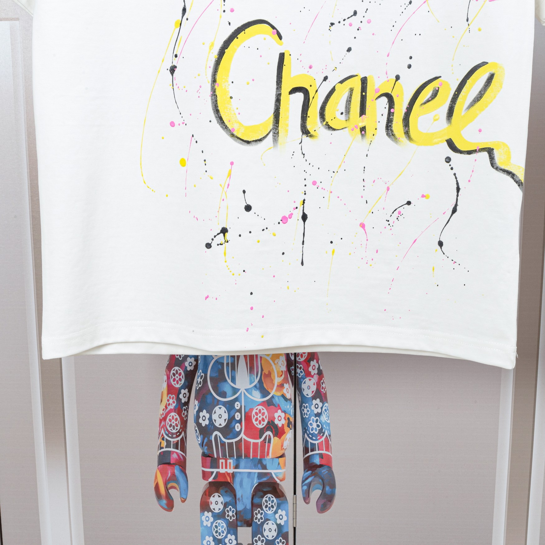 CHANEL 手绘涂鸦系列 短袖T恤服装,男,女,chanel 9