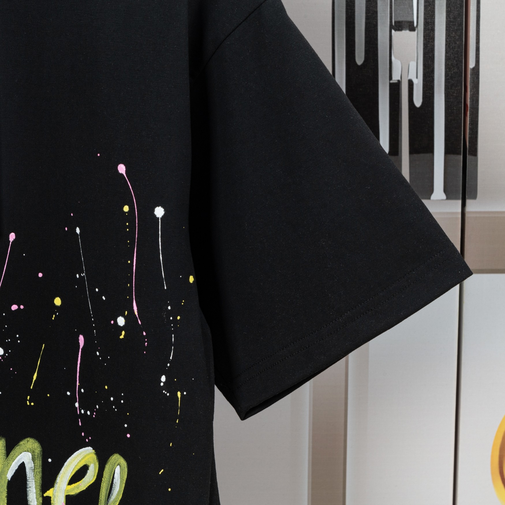 CHANEL 手绘涂鸦系列 短袖T恤服装,男,女,chanel 7