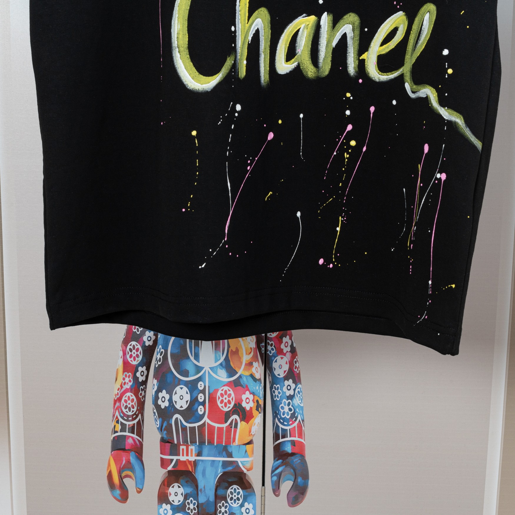 CHANEL 手绘涂鸦系列 短袖T恤服装,男,女,chanel 9
