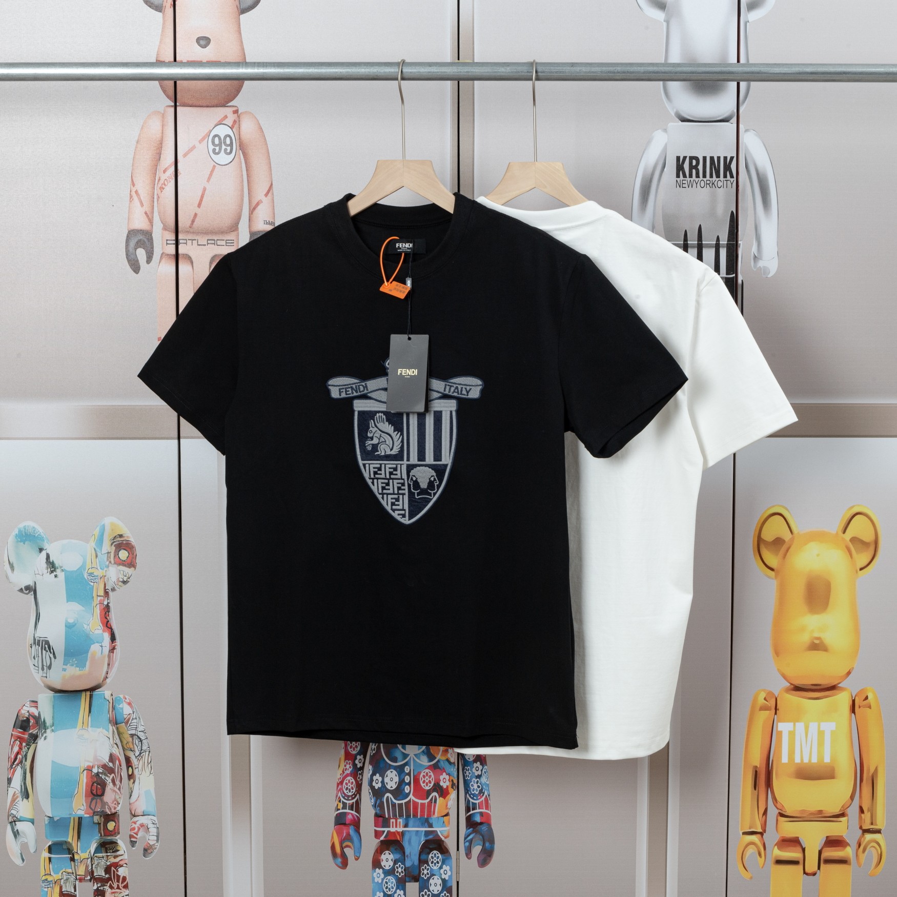 FENDI  短袖T恤服装,男,fendi 4