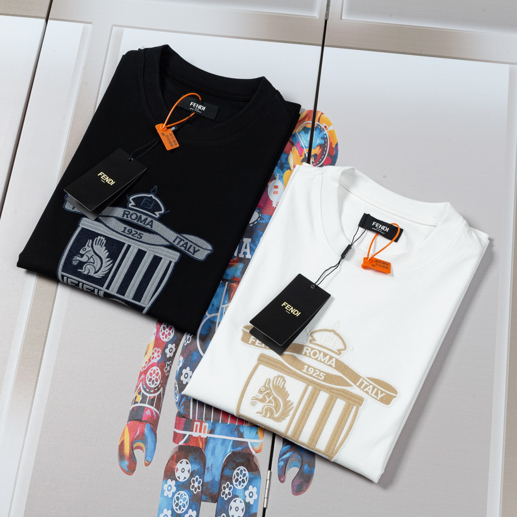 FENDI  短袖T恤服装,男,fendi 3