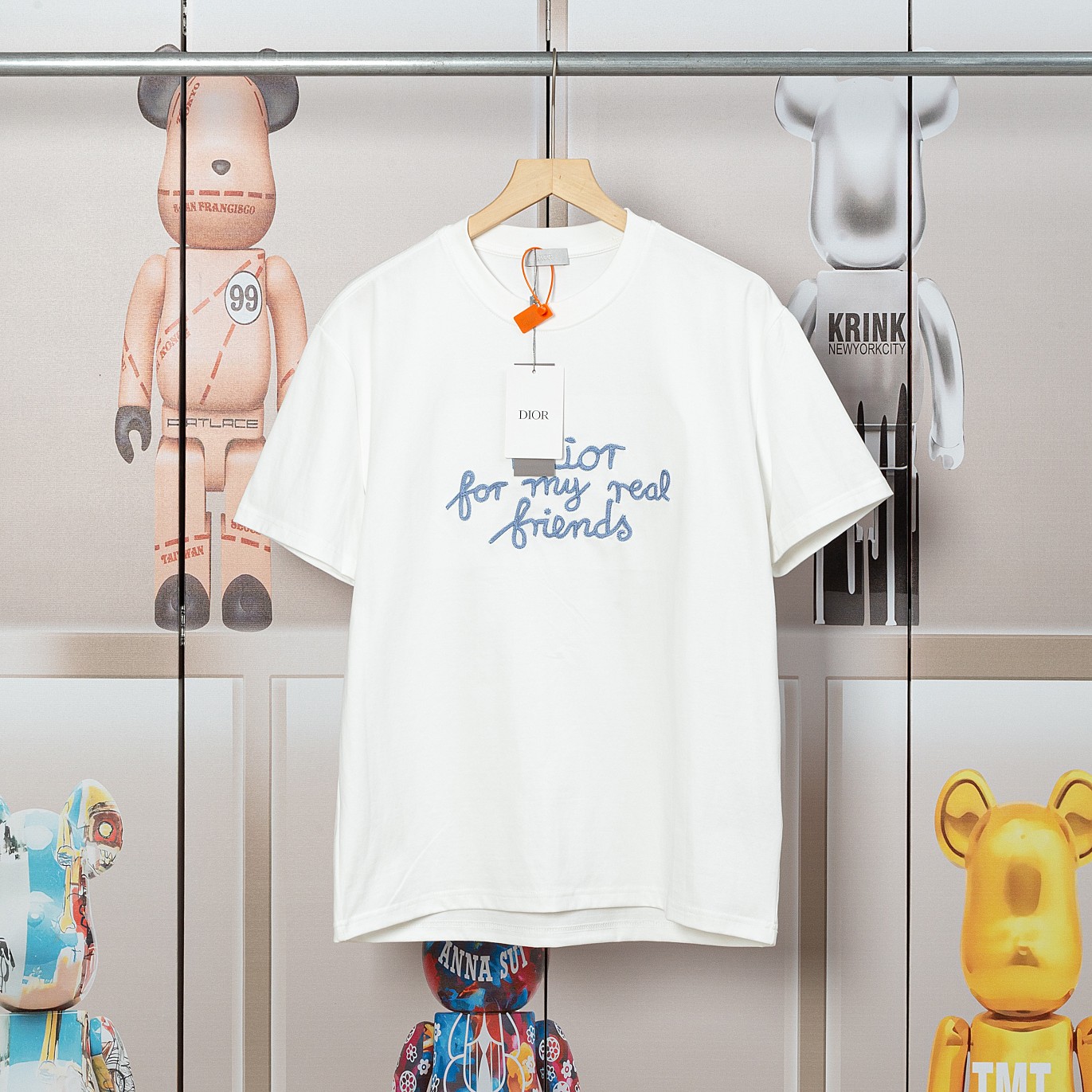 .00「D💓」 迪奥DIOR 新款刺绣短袖T恤 ，高品质🔥尼龙纯棉...