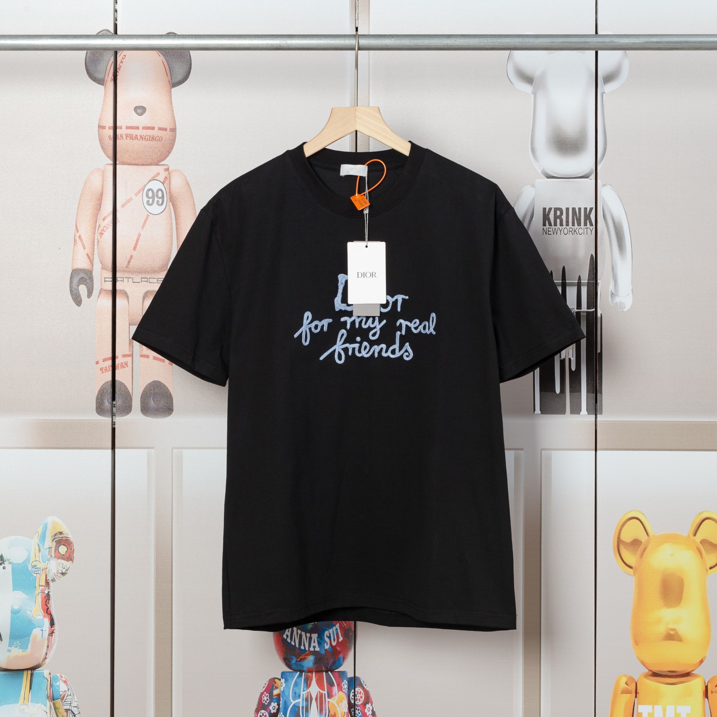 .00「D💓」 迪奥DIOR 新款刺绣短袖T恤 ，高品质🔥尼龙纯棉...