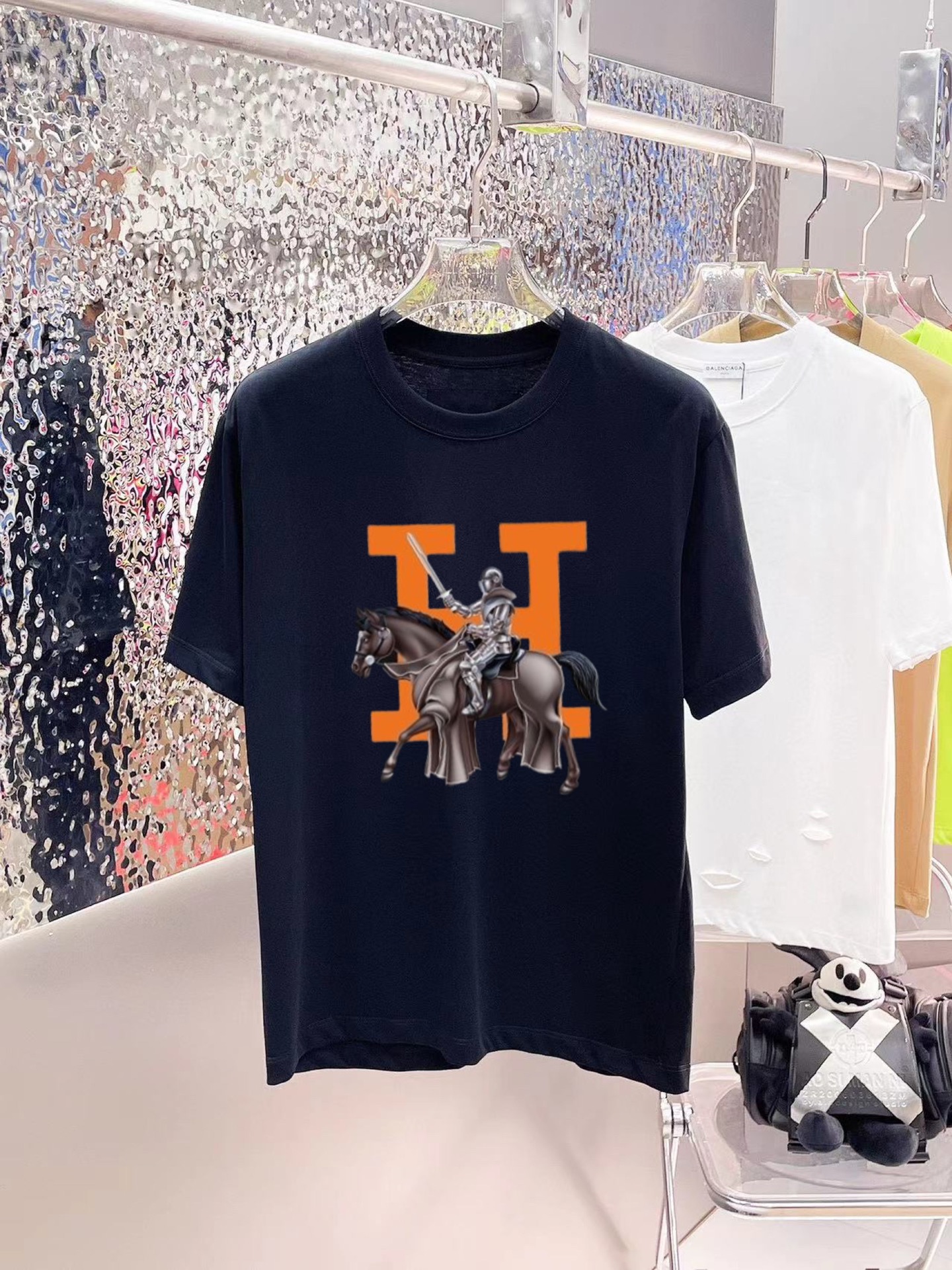 Hermes 7 étoiles
 Vêtements T-Shirt Coton Double fil de coton Collection printemps – été