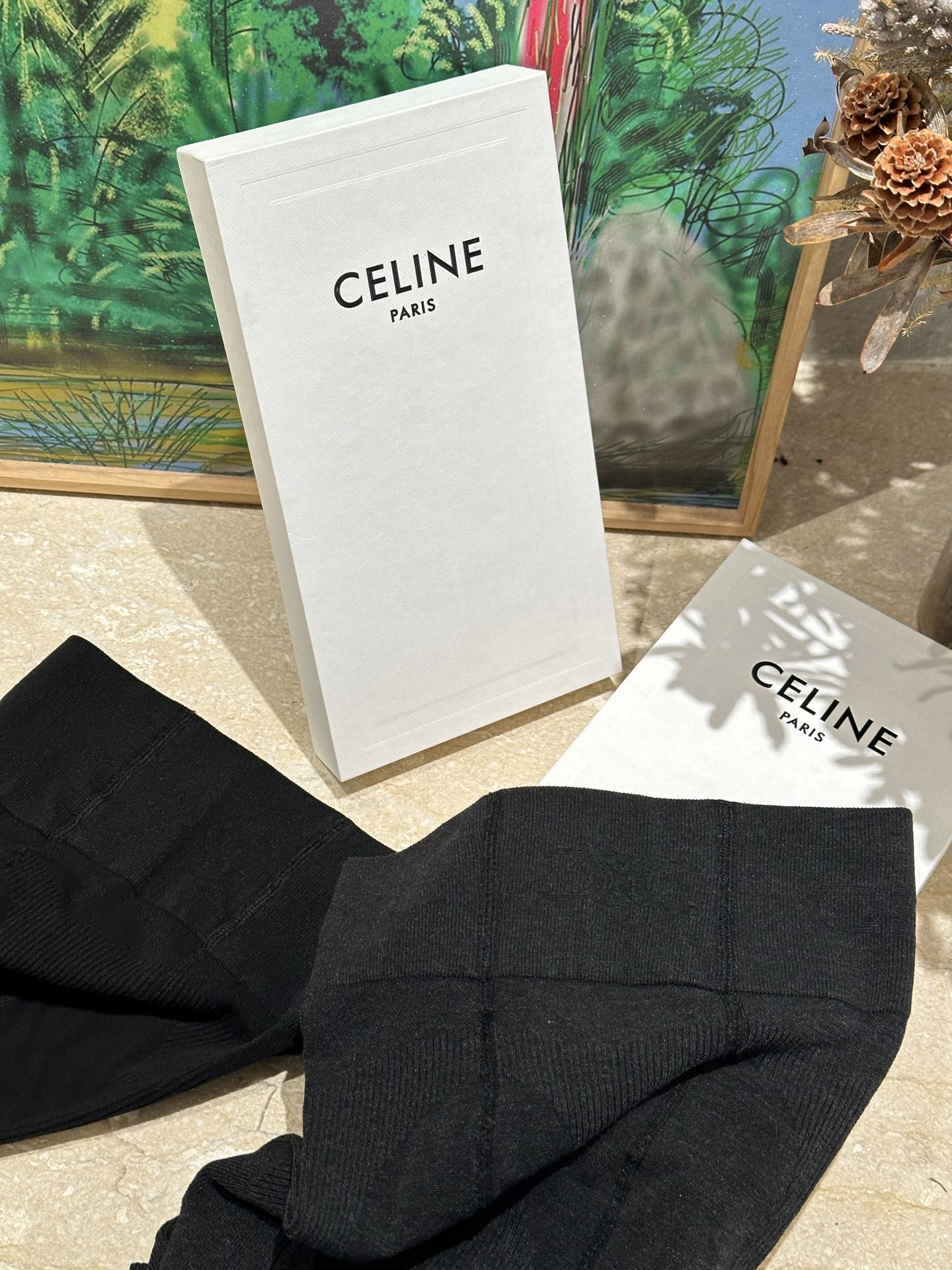 featuring the signature Triomphe emblem alongside the Celine knit motif - Comprehensive 4