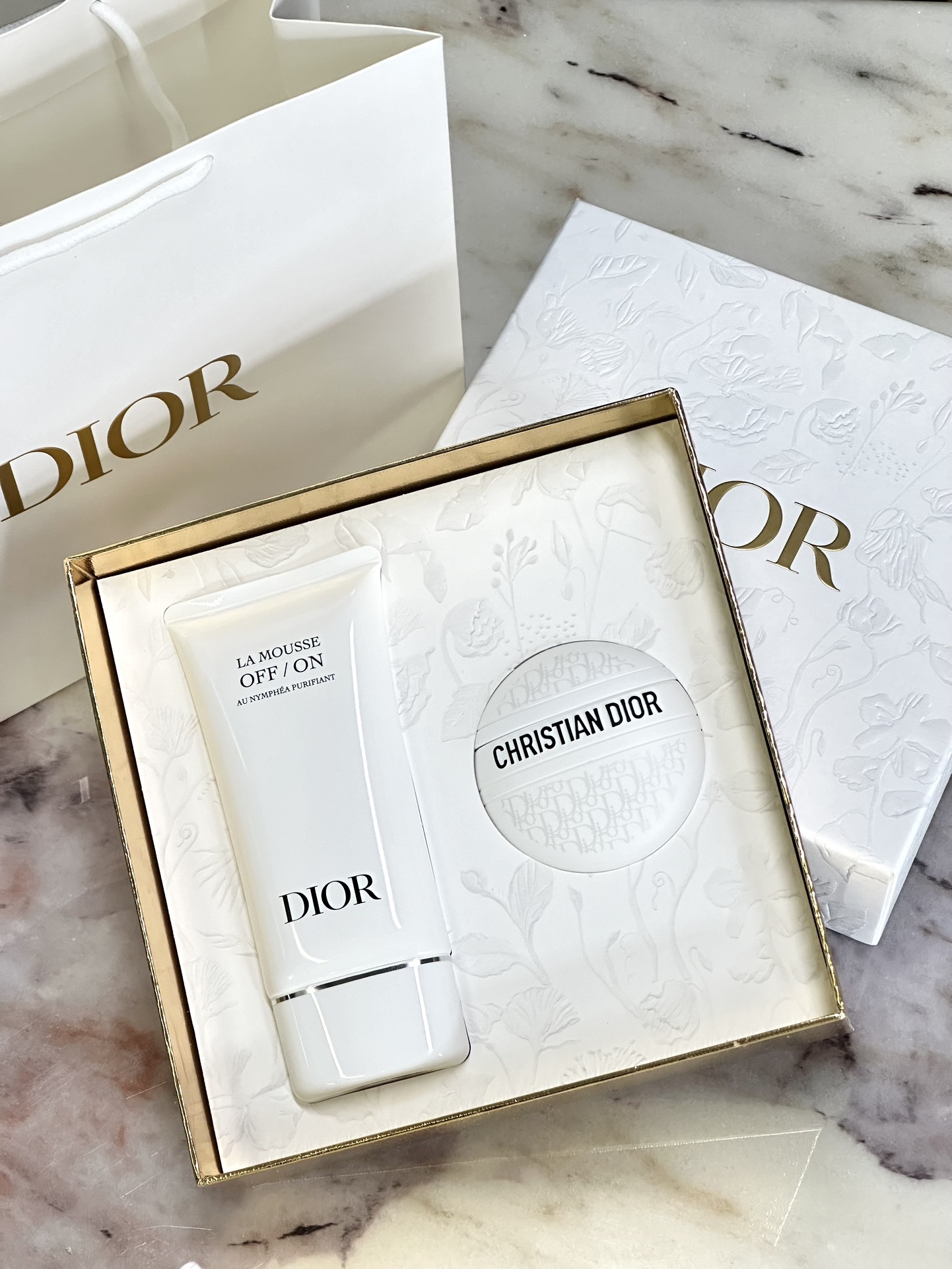 DIOR OBLIQUE TRAVEL SKINCARE SET - Comprehensive 3
