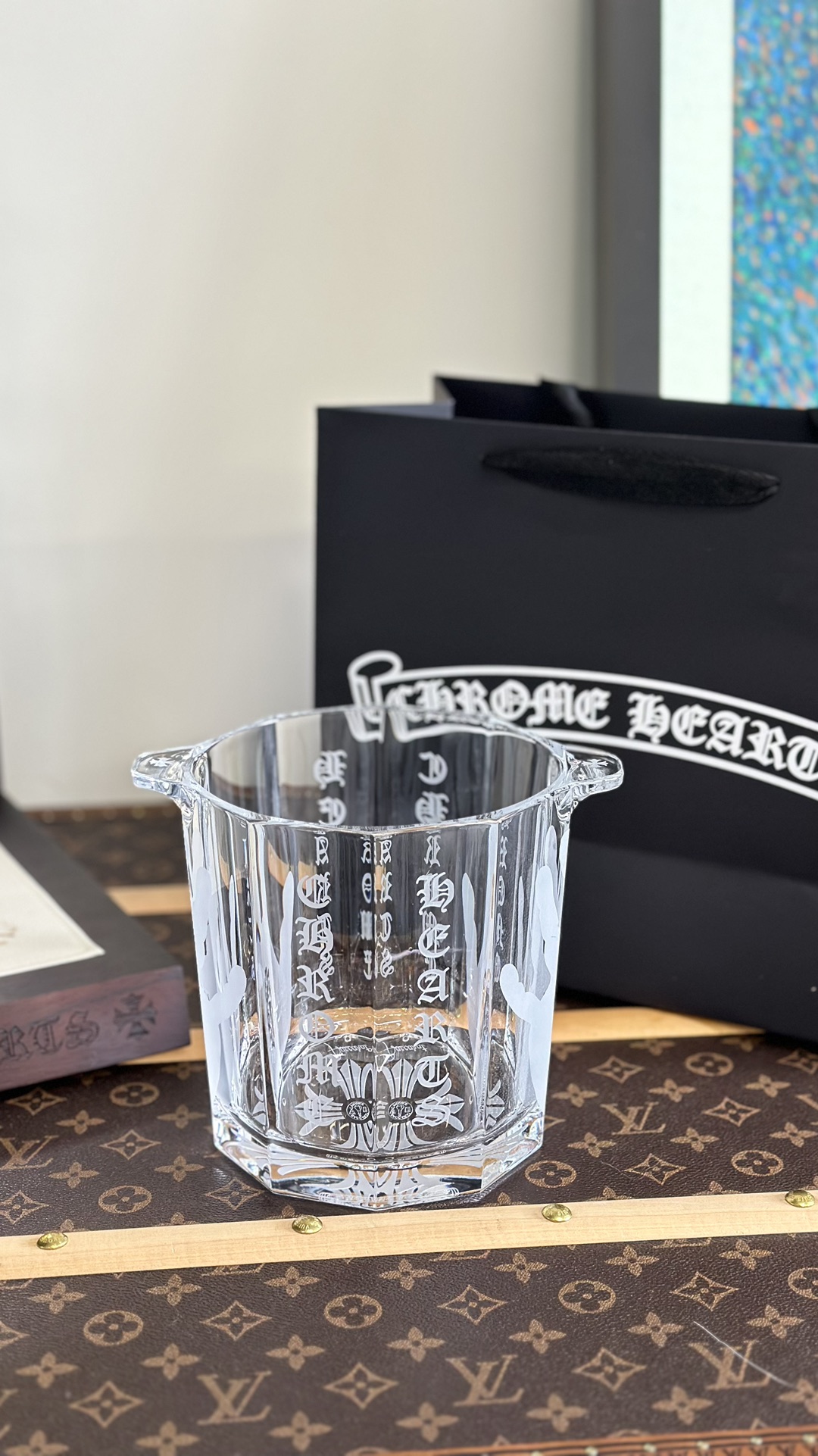 Chrome Hearts Crystal Ice Bucket - Comprehensive 2