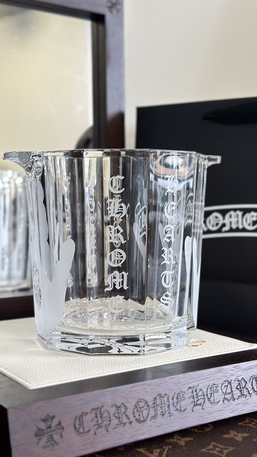 Chrome Hearts Crystal Ice Bucket - Comprehensive 4