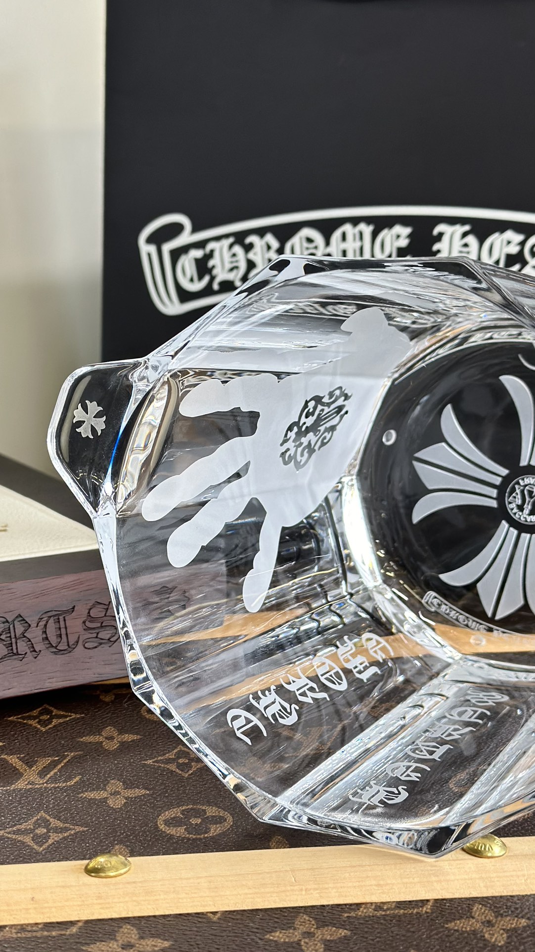 Chrome Hearts Crystal Ice Bucket - Comprehensive 8