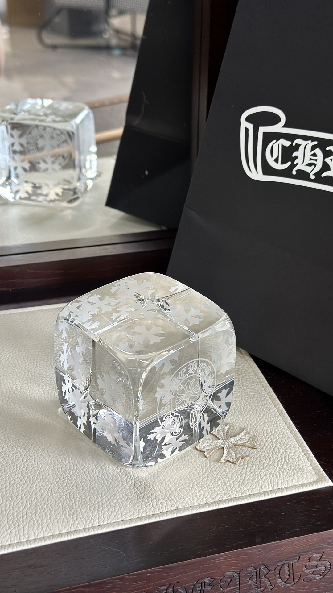 Chrome Hearts Crystal Dice Ornament - Comprehensive 6