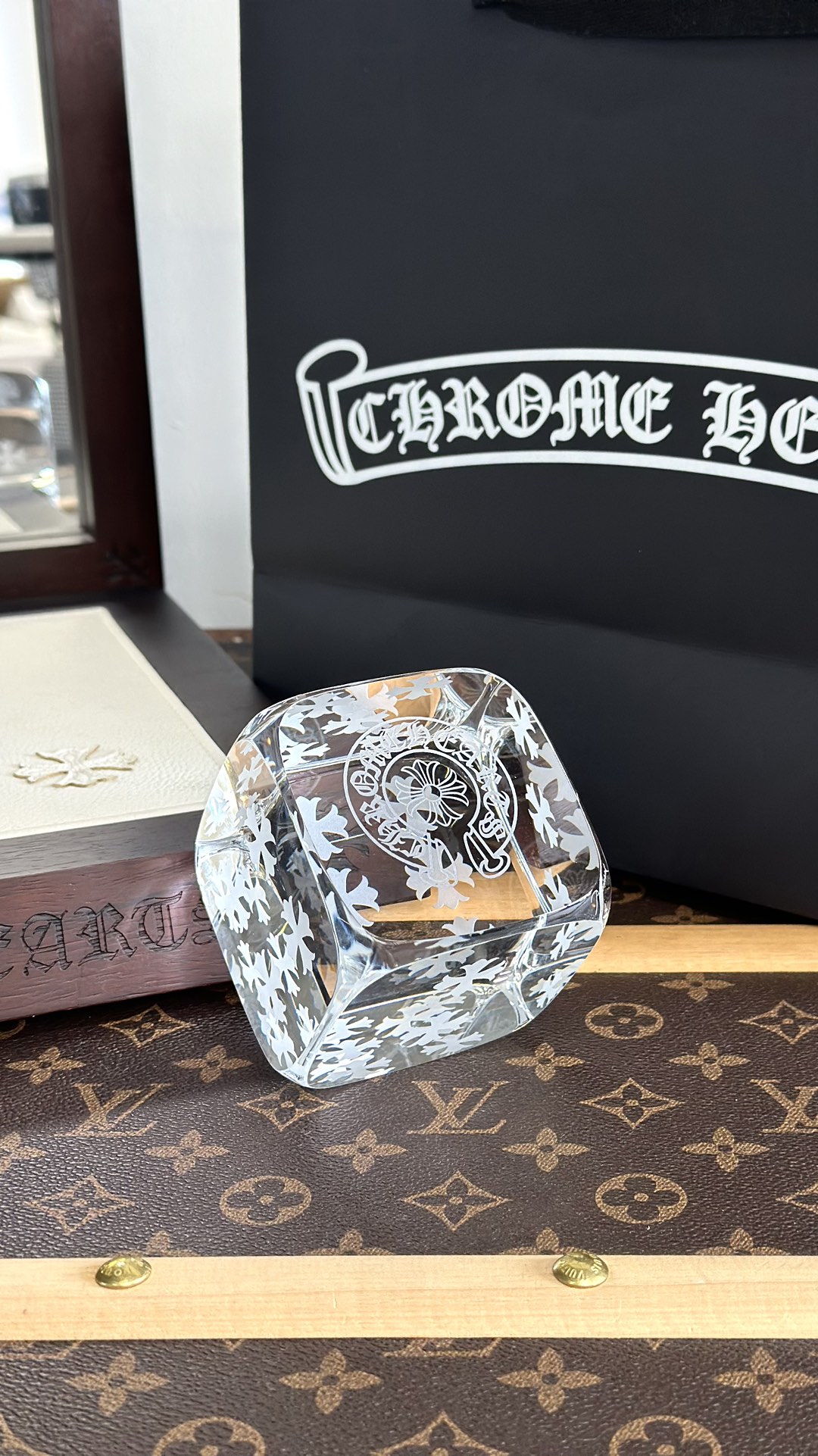 Chrome Hearts Crystal Dice Ornament - Comprehensive 3