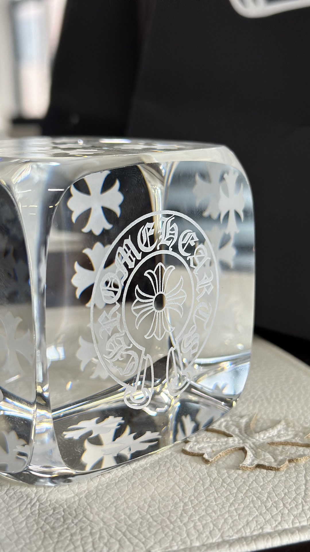 Chrome Hearts Crystal Dice Ornament - Comprehensive 7