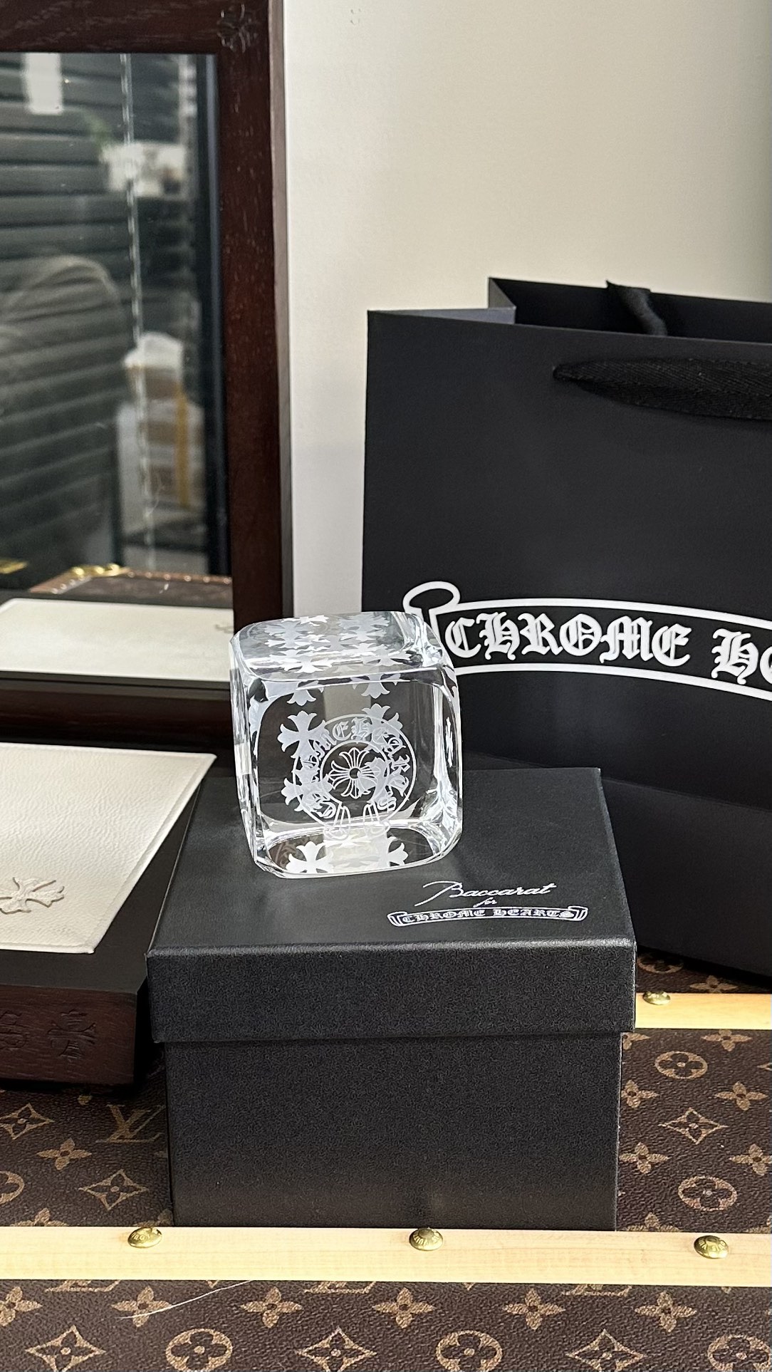 Chrome Hearts Crystal Dice Ornament - Comprehensive 8