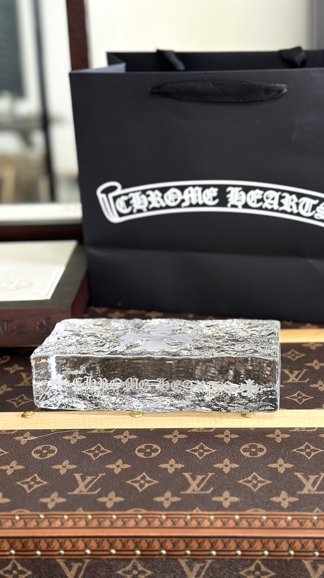 Chrome Hearts Crystal Display Brick - Comprehensive 5