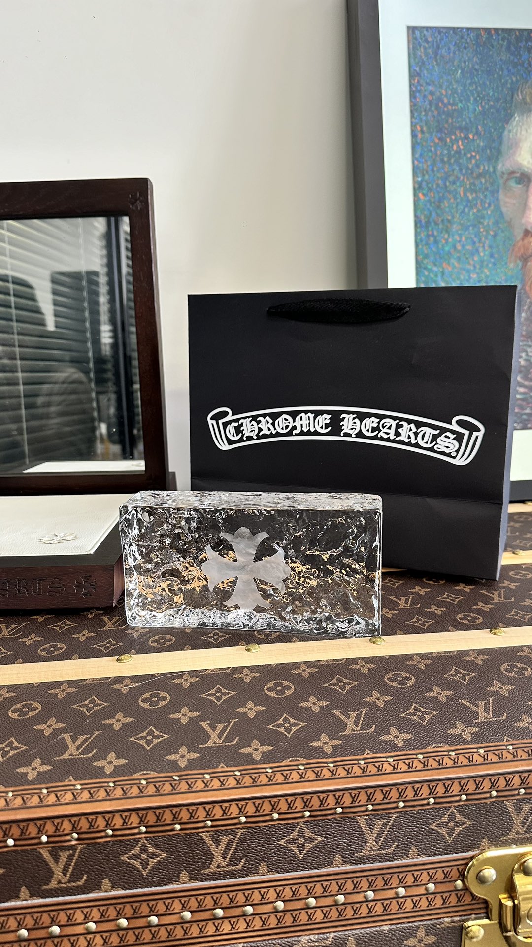 Chrome Hearts Crystal Display Brick - Comprehensive 3