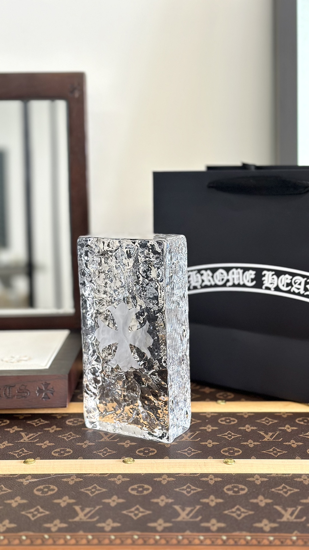 Chrome Hearts Crystal Display Brick - Comprehensive 8