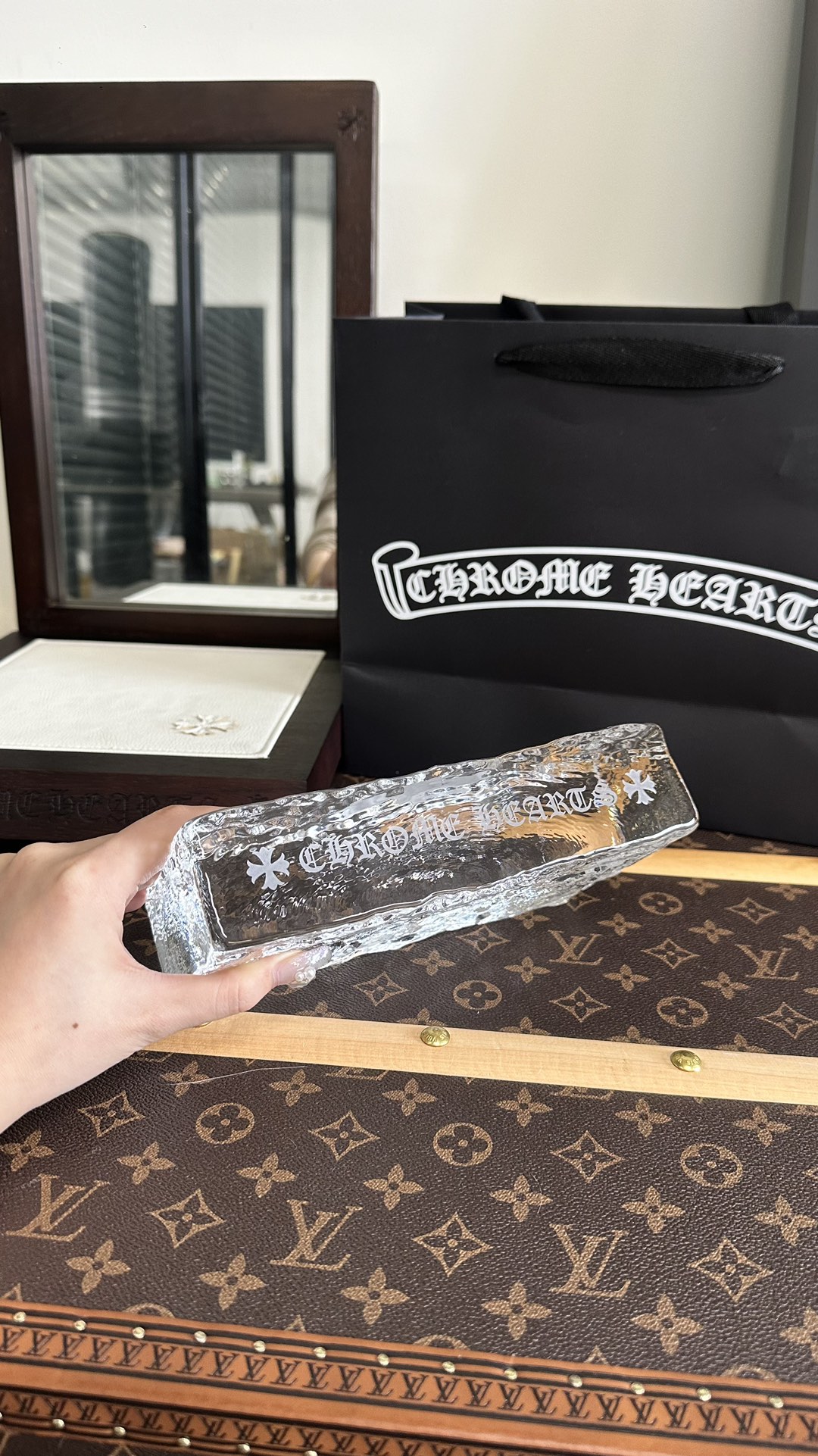 Chrome Hearts Crystal Display Brick - Comprehensive 6