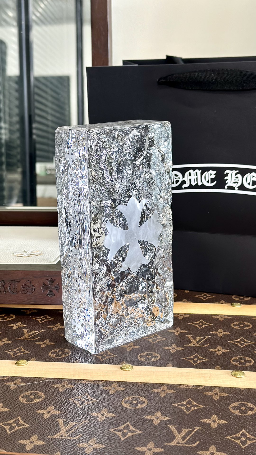 Chrome Hearts Crystal Display Brick - Comprehensive 7