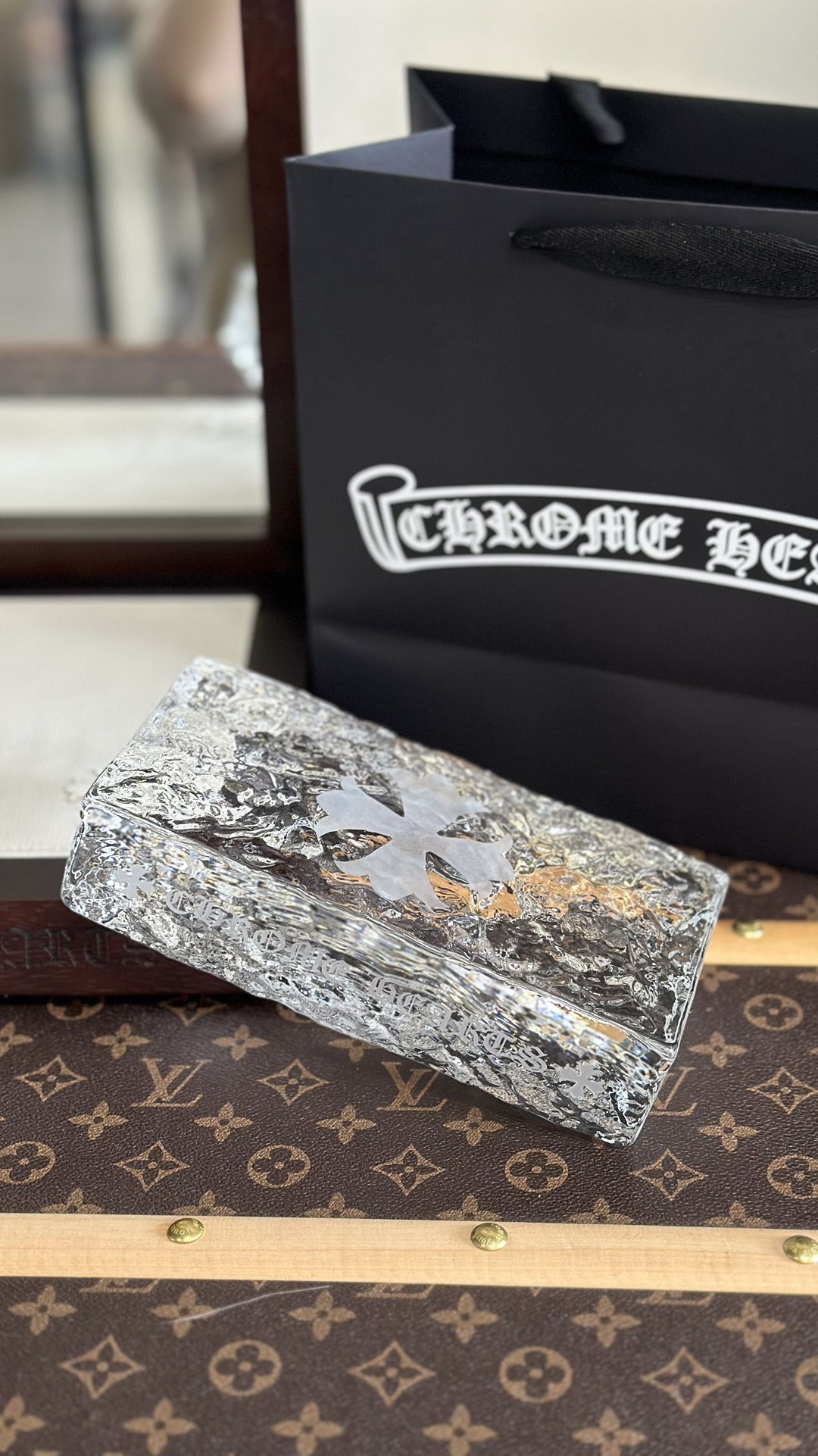 Chrome Hearts Crystal Display Brick - Comprehensive 4