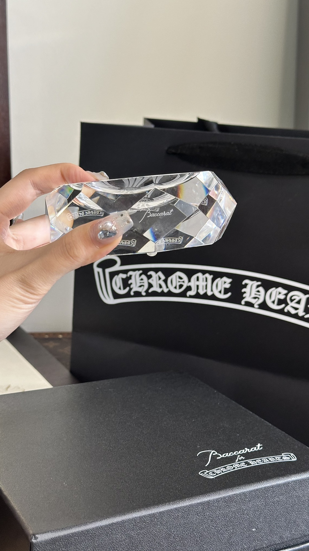 克罗心水晶mini烟灰缸 8