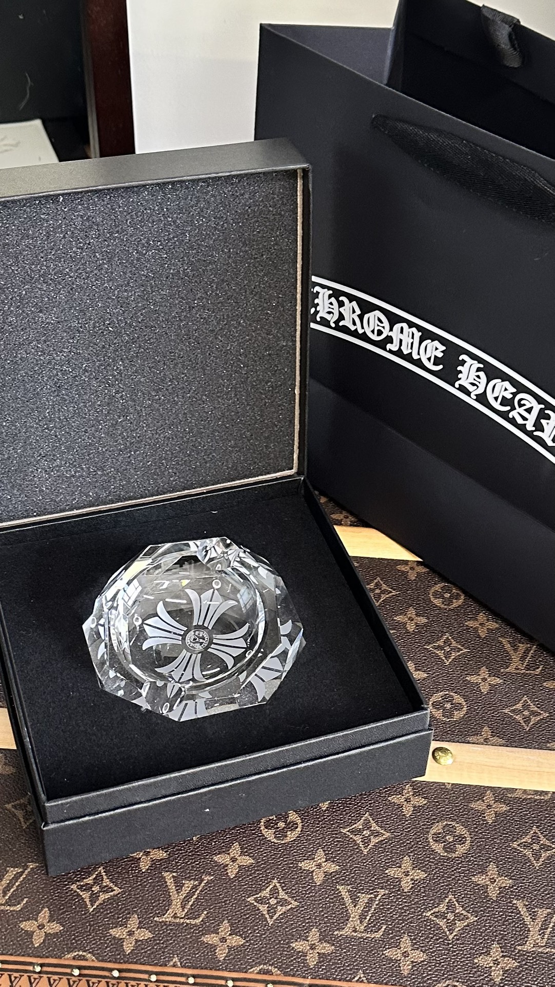 克罗心水晶mini烟灰缸 2