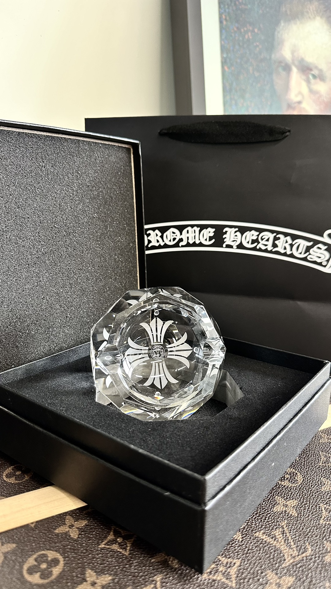 克罗心水晶mini烟灰缸 3