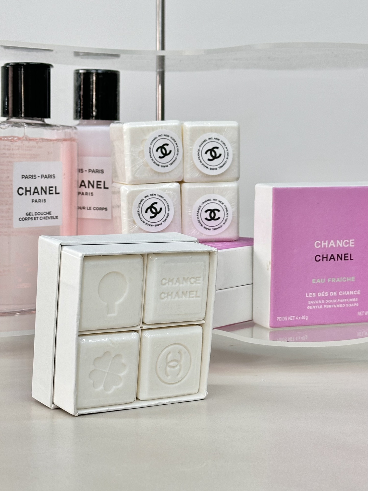 CHANEL CHANCE Perfumed Cleansing Soap - Comprehensive 6