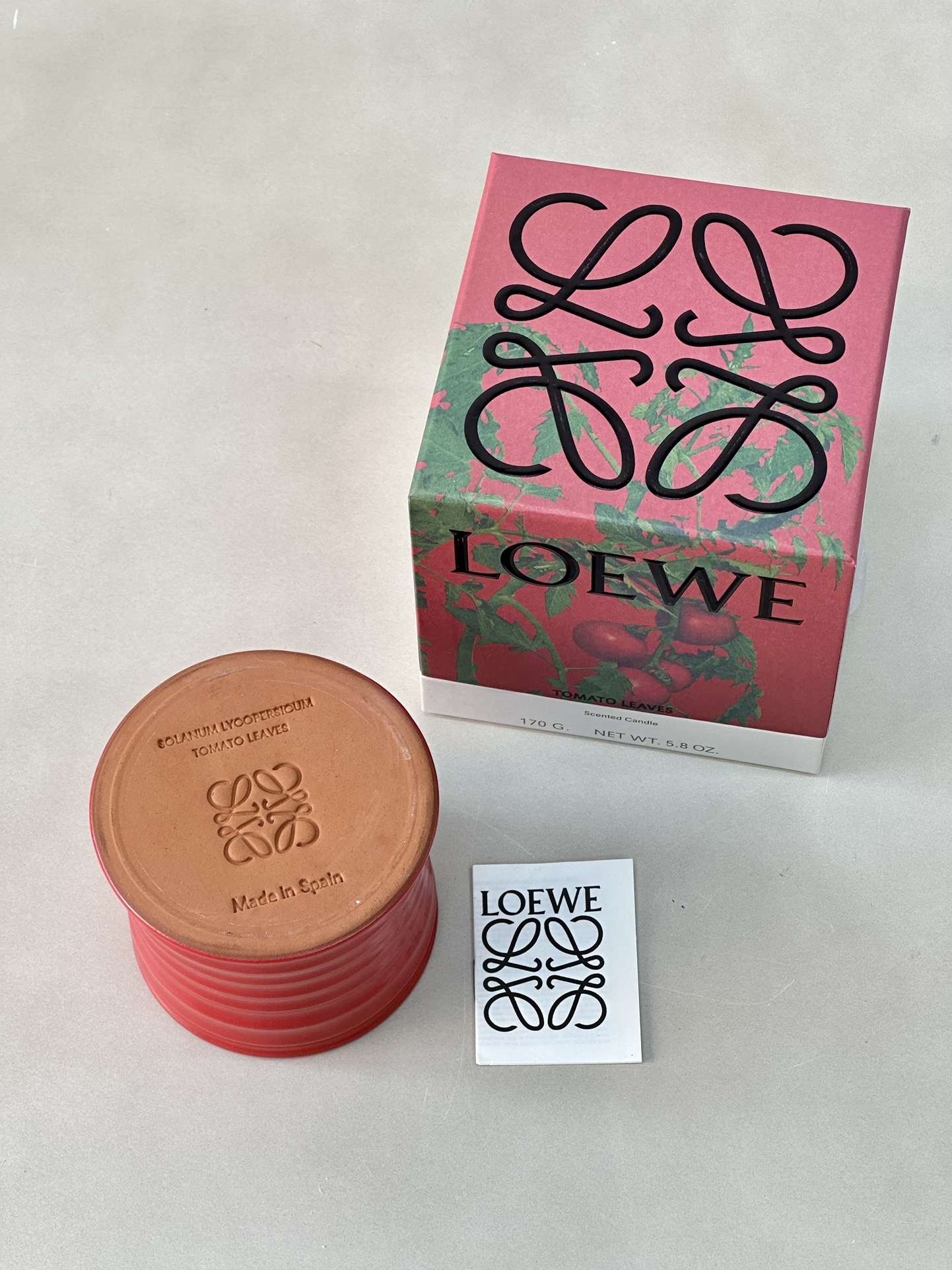 LOEWE Tomato Leaves Scented Candle - Comprehensive 4