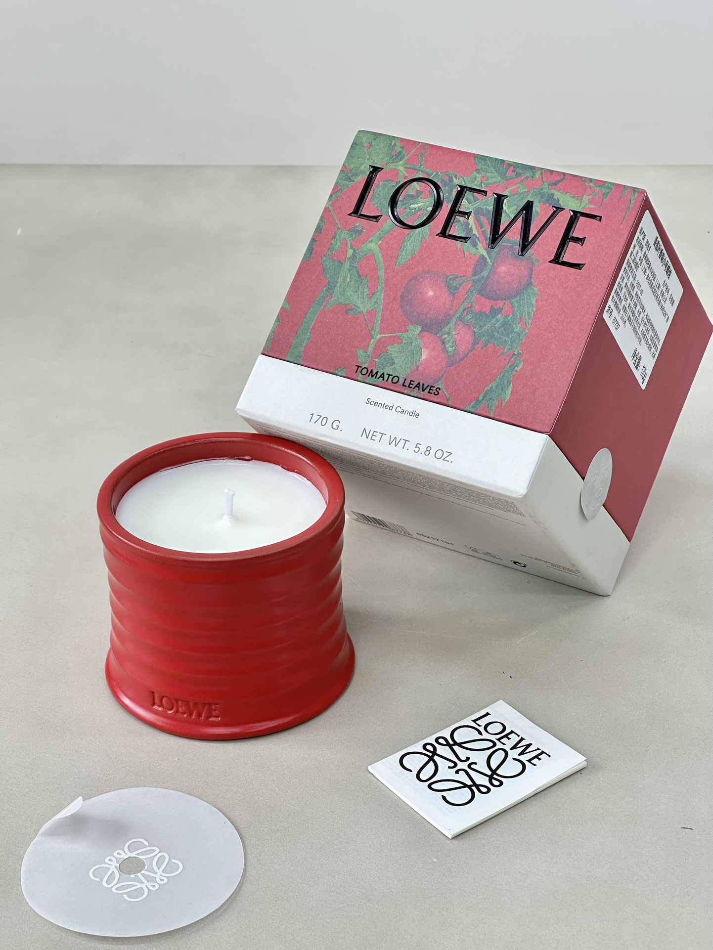 LOEWE Tomato Leaves Scented Candle - Comprehensive 7