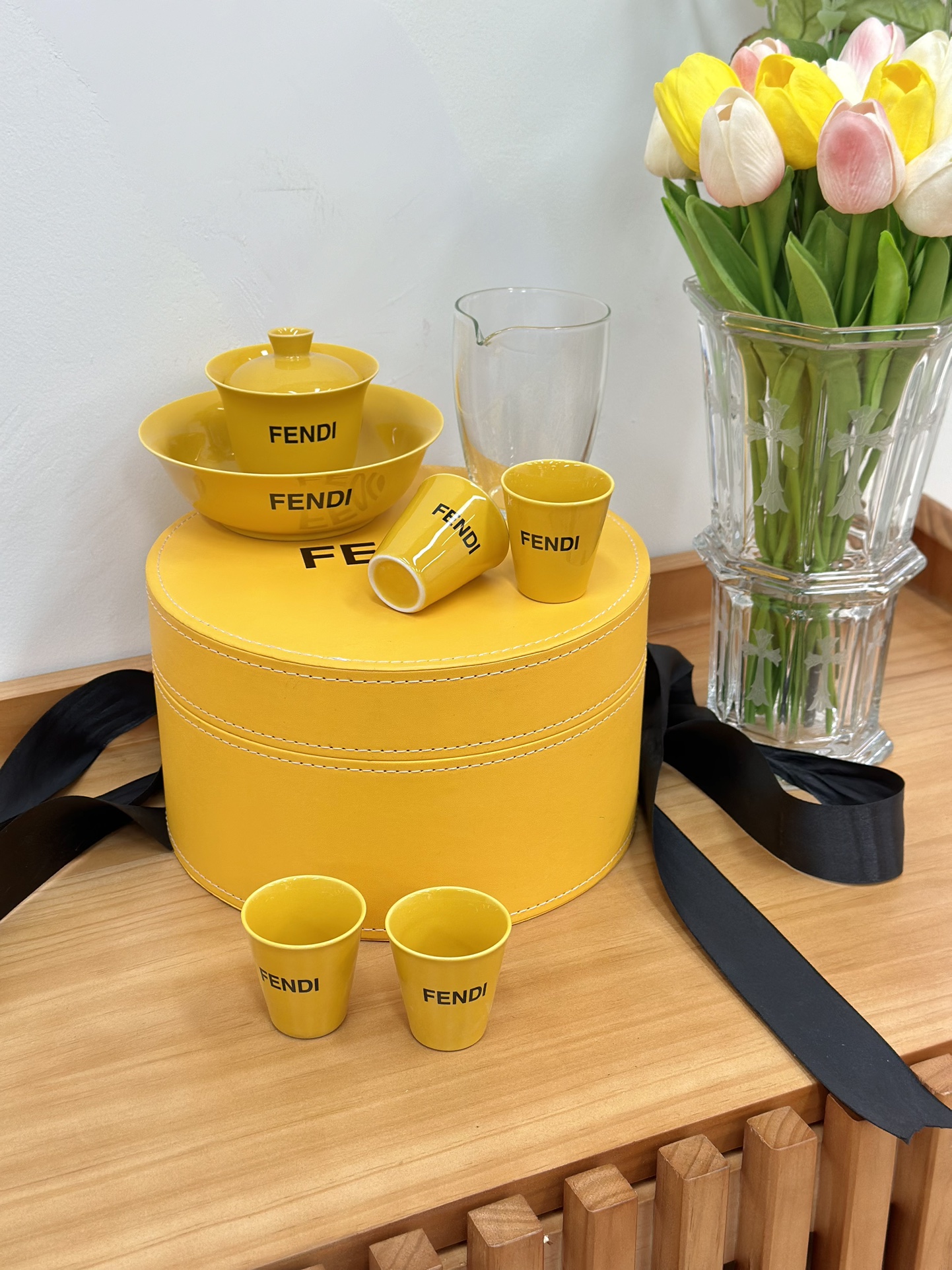 FENDI Limited-Edition VIP Gift Tea Set - Comprehensive 4