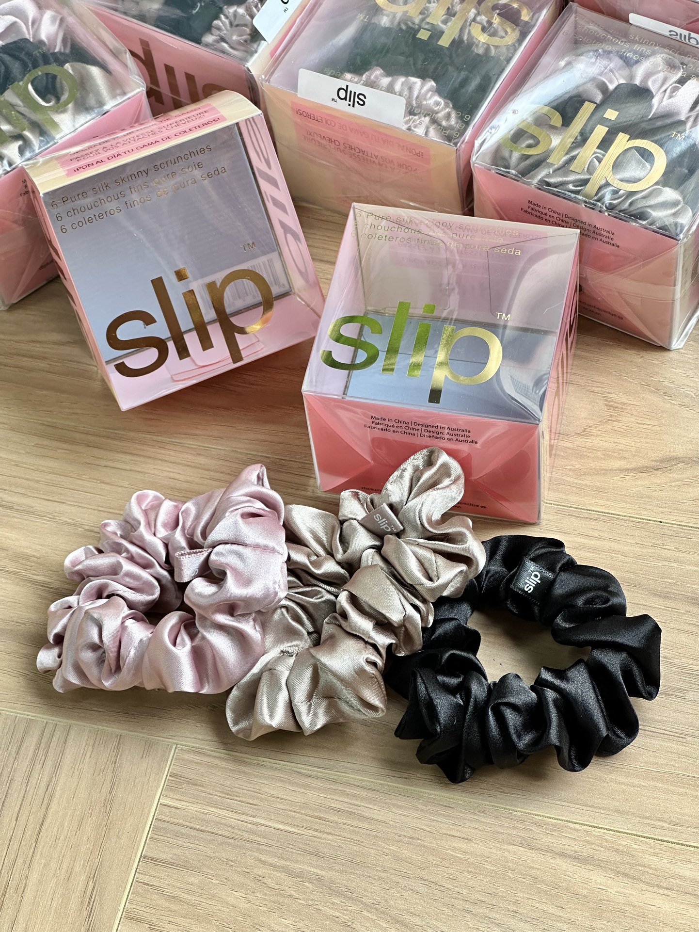 **Slip Pure Silk Large Scrunchie Set (Set of 3)** - Comprehensive 3