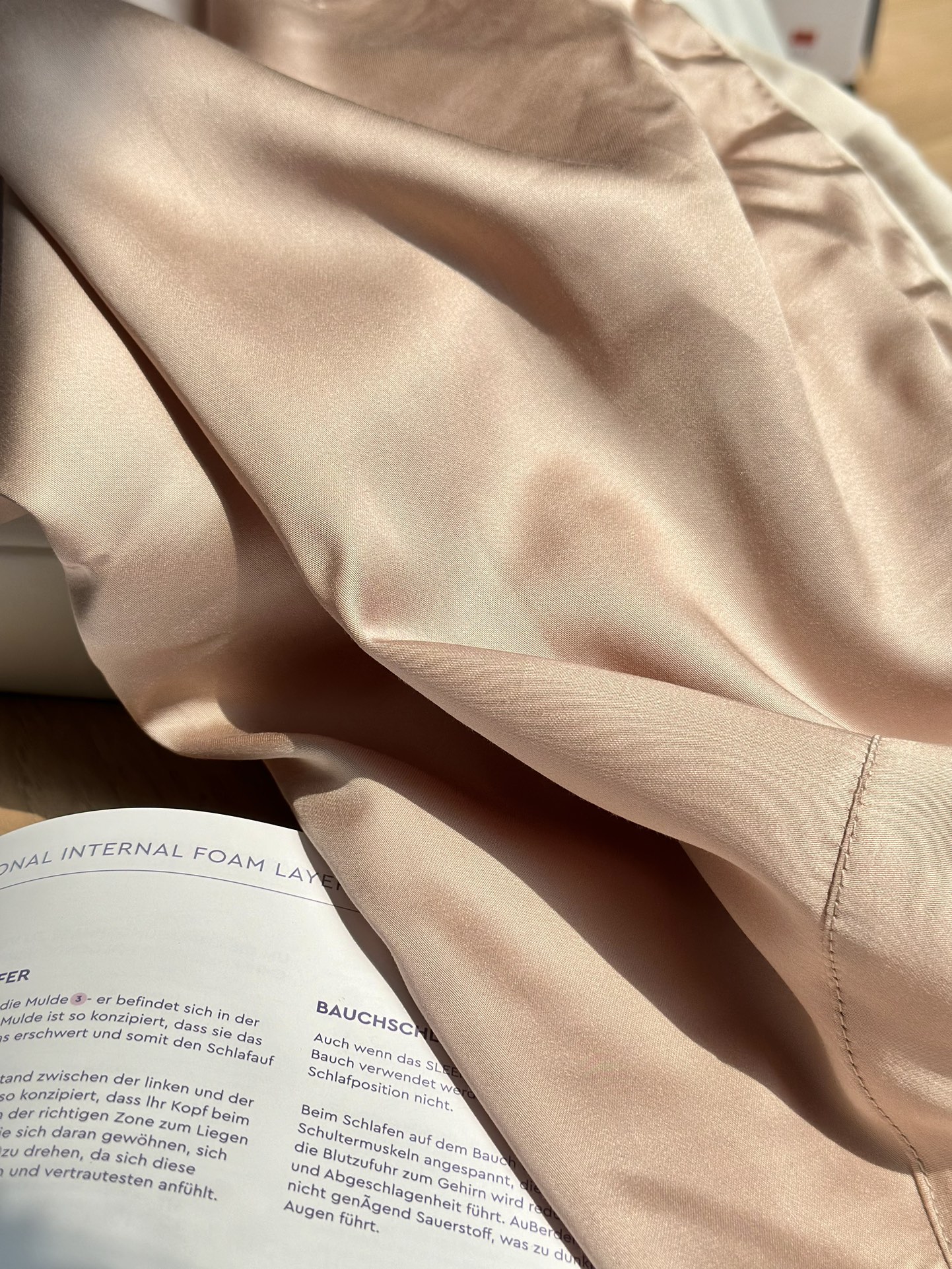 ultra-smooth TencelTM pillowcase engineered to minimize skin friction in - Comprehensive 6